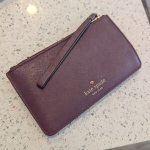 Kate Spade Purple Wristlet